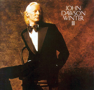 JOHNNY WINTER - John Dawson Winter III album front cover